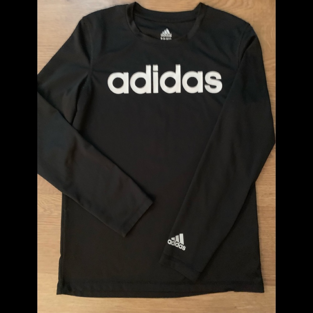 Boys size Adidas medium long sleeved shirt